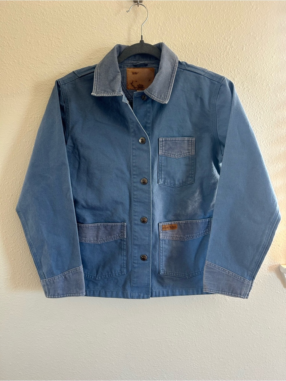 Powder River Outfitters Panhandle Slim Western Jacket Denim Blue Womens S